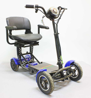 Трицикл GreenCamel Кольт 501 (36V 10Ah 2x250W), синий