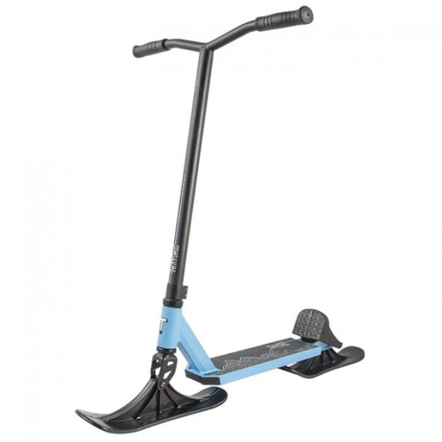 Самокат-снегокат TechTeam Traverse, голубой