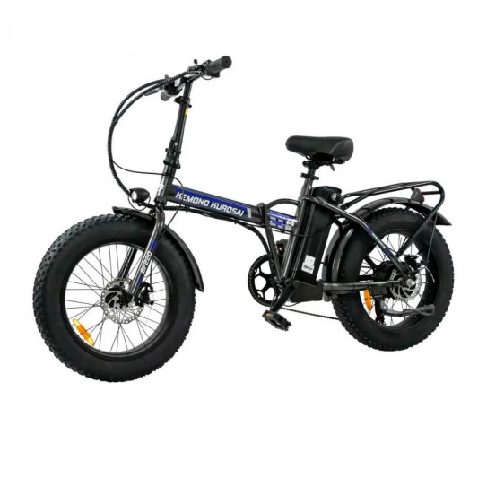Электровелосипед HIPER KEMONO KUROSAI NEW BF220 (R20FAT 500W 48V) складной, 7скор
