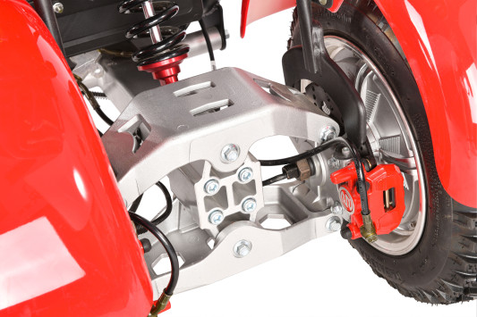 Электроскутер WHITE SIBERIA IKRA 5000W, красный