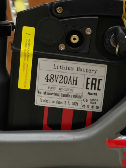 Электровелосипед складной двухместный двухподвес GT V5 Pro (14R 500w 48v 20Ah)