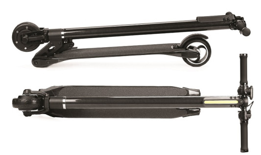 Электросамокат Jack Hot Carbon 10.4 Ah, черный