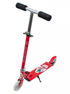 Детский самокат-снегокат Playshion Bluesky-SNW красный