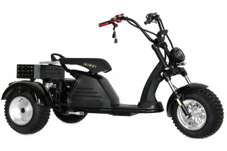 Трехколесный электроскутер Ikingi M6 Pro Trike черный