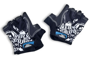 Классические спортивные перчатки полу-палец LongKeeper, черный