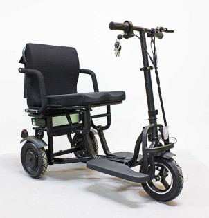 Электротрицикл Green Camel Кольт V700 15Ah черный