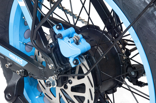 Электровелосипед Minako F10 Pro Синий