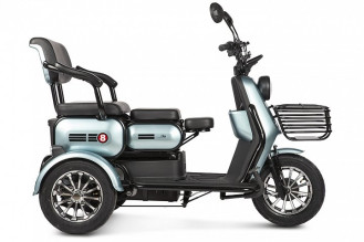 Электротрицикл Rutrike Патрон, черный